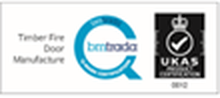 BM TRADA Q-Mark certified: timber fire door manufacture