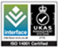 ISO 14001 certified environmental management
